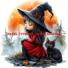 Látkový panel kolekce HALLOWEEN , PODZIM   546-17