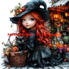 Látkový panel kolekce HALLOWEEN , PODZIM   546-2