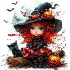 Látkový panel kolekce HALLOWEEN , PODZIM   546-23