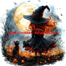 Látkový panel kolekce HALLOWEEN , PODZIM   546-24