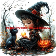 Látkový panel kolekce HALLOWEEN , PODZIM   546-36