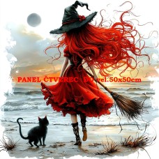 Látkový panel kolekce HALLOWEEN , PODZIM   546-46