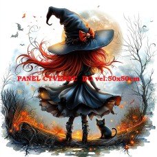 Látkový panel kolekce HALLOWEEN , PODZIM   546-47