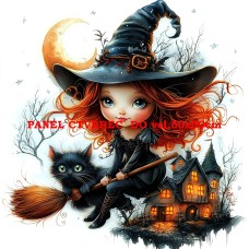 Látkový panel kolekce HALLOWEEN , PODZIM   546-51