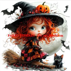 Látkový panel kolekce HALLOWEEN , PODZIM   546-55