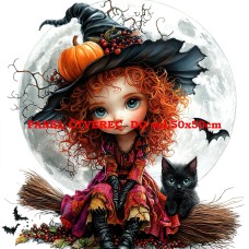 Látkový panel kolekce HALLOWEEN , PODZIM   546-56