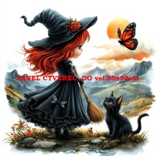 Látkový panel kolekce HALLOWEEN , PODZIM   546-6