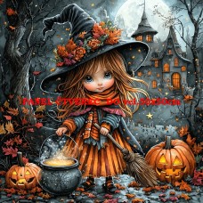 Látkový panel kolekce HALLOWEEN , PODZIM   546-61