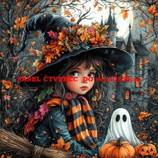 Látkový panel kolekce HALLOWEEN , PODZIM   546-69