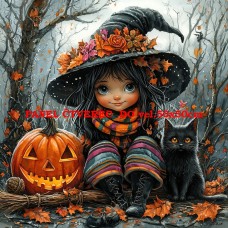 Látkový panel kolekce HALLOWEEN , PODZIM   546-70