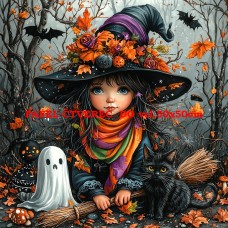 Látkový panel kolekce HALLOWEEN , PODZIM   546-71