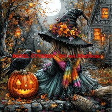 Látkový panel kolekce HALLOWEEN , PODZIM 546-77 Látkový panel kolekce HALLOWEEN , PODZIM 546-77