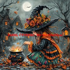 Látkový panel kolekce HALLOWEEN , PODZIM 546-78 Látkový panel kolekce HALLOWEEN , PODZIM 546-78