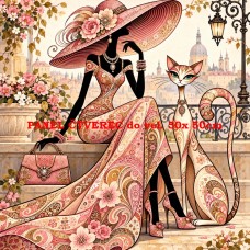 Látkový panel  kolekce CAT LADY  570-76