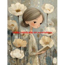 BAVLNĚNÝ PANEL 19x25 cm  lpč258