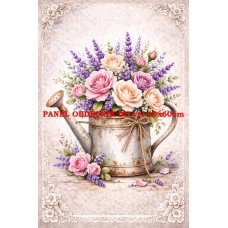 Látkový panel kolekce KVĚTINY 595-43