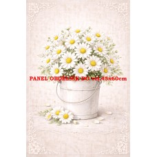 Látkový panel kolekce KVĚTINY 595-46