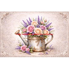 Látkový panel kolekce KVĚTINY 595-59 Látkový panel kolekce KVĚTINY 595-59