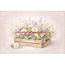 Látkový panel kolekce KVĚTINY 595-63 Látkový panel kolekce KVĚTINY 595-63