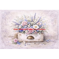 Látkový panel kolekce KVĚTINY 595-67 Látkový panel kolekce KVĚTINY 595-67