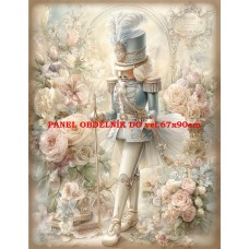 Látkový panel VINTAGE VÁNOČNÍ 597-14