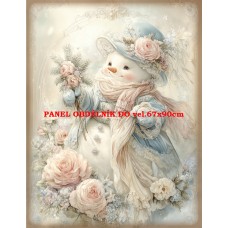 Látkový panel VINTAGE VÁNOČNÍ 597-2