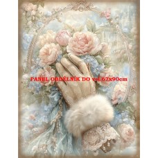 Látkový panel VINTAGE VÁNOČNÍ 597-23