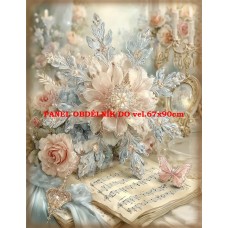 Látkový panel VINTAGE VÁNOČNÍ 597-27