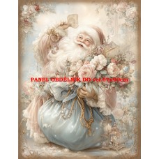 Látkový panel VINTAGE VÁNOČNÍ 597-28