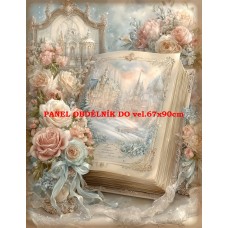 Látkový panel VINTAGE VÁNOČNÍ 597-4