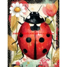 Látkový panel kolekce LADYBUG  600-121