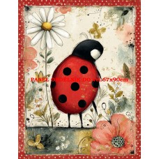 Látkový panel kolekce LADYBUG  600-125