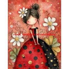 Látkový panel kolekce LADYBUG  600-14