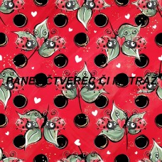 Látkový panel  či metráž kolekce LADYBUG  600-148