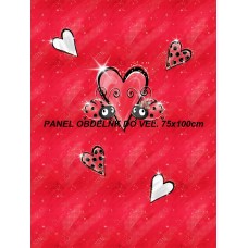 Látkový panel kolekce LADYBUG  600-150