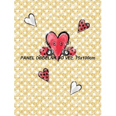 Látkový panel kolekce LADYBUG  600-151