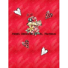 Látkový panel kolekce LADYBUG  600-156