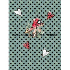Látkový panel kolekce LADYBUG  600-166