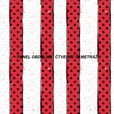 Látkový panel  či metráž kolekce LADYBUG  600-175