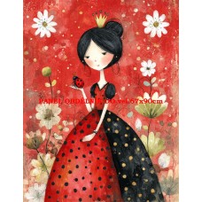 Látkový panel kolekce LADYBUG  600-18