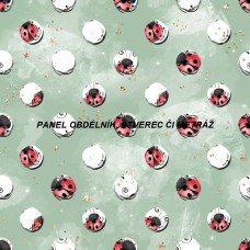 Látkový panel  či metráž kolekce LADYBUG  600-184