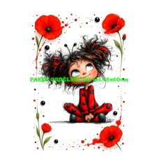 Látkový panel kolekce LADYBUG  600-205