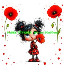 Látkový panel kolekce LADYBUG 600-208