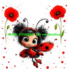 Látkový panel kolekce LADYBUG 600-212
