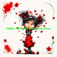 Látkový panel kolekce LADYBUG 600-228