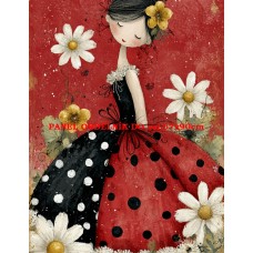 Látkový panel kolekce LADYBUG  600-24