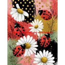 Látkový panel kolekce LADYBUG  600-51