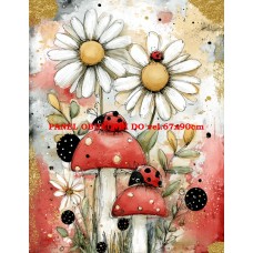 Látkový panel kolekce LADYBUG  600-58