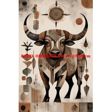 Látkový panel kolekce AFRICKÁ ZVÍŘATA  602-403