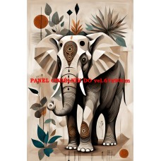 Látkový panel kolekce AFRICKÁ ZVÍŘATA  602-405